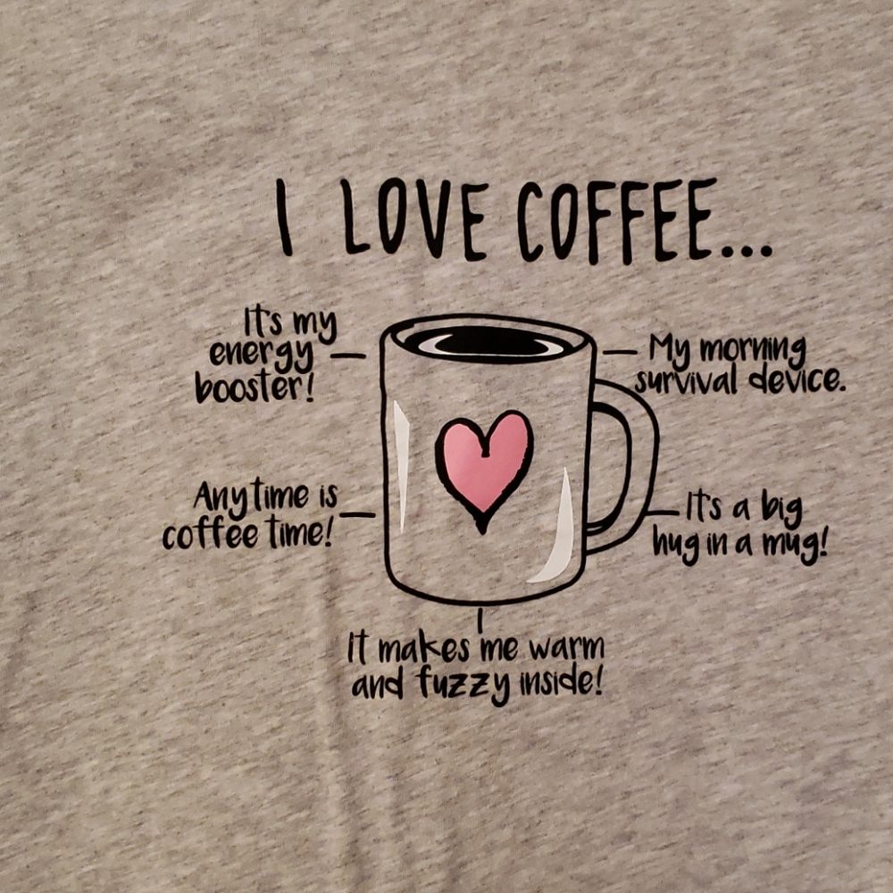 Coffee lover nightgown.